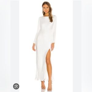 Bardot River Bias Dress in Orchid- PERFECT for a bride to be!